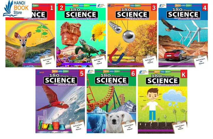 180 days of science for grade K-6