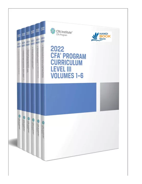 2022 CFA Program Curriculum Level III Box Set (vol. 1-6)