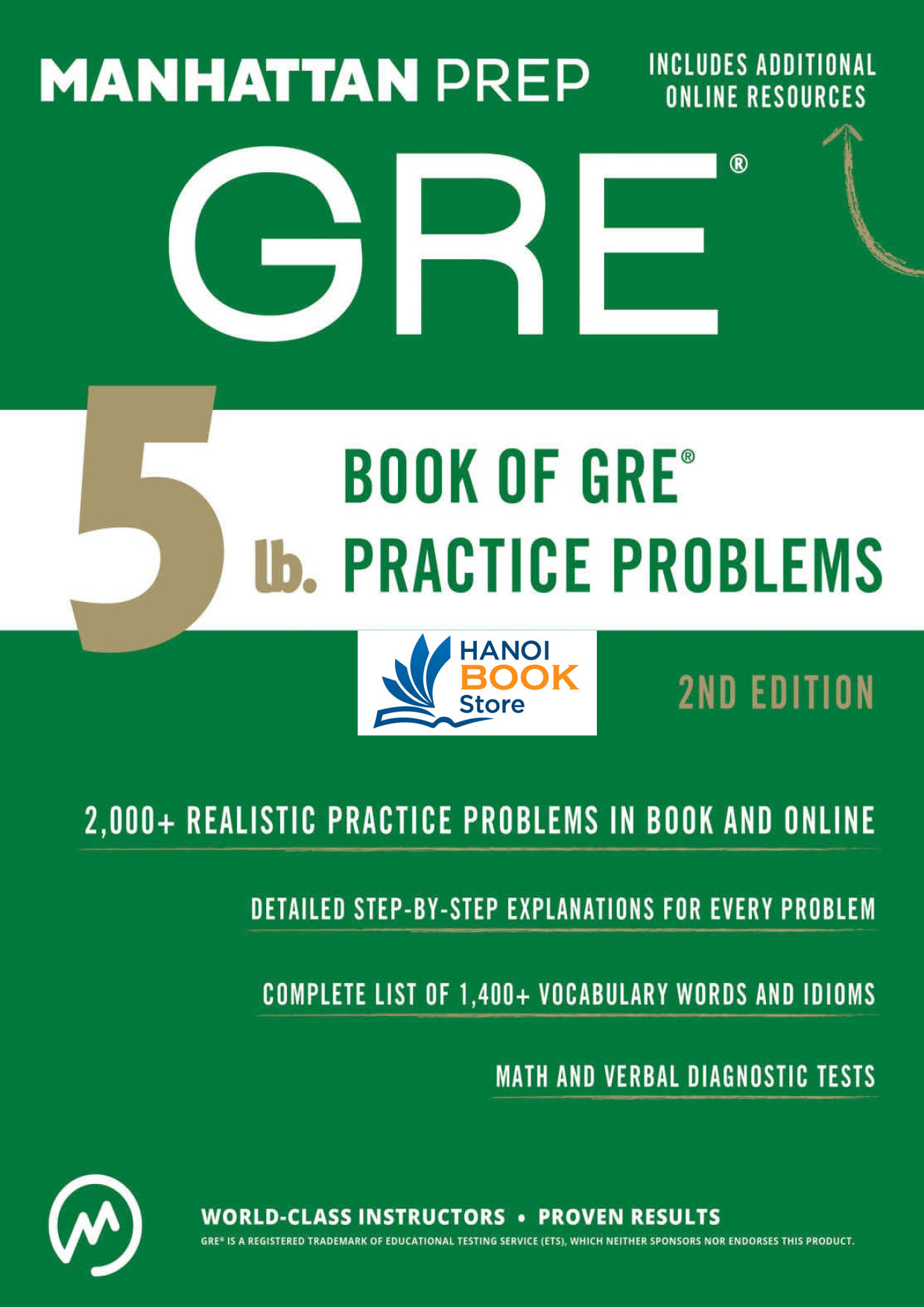 5 lb. Book of GRE Practice Problems