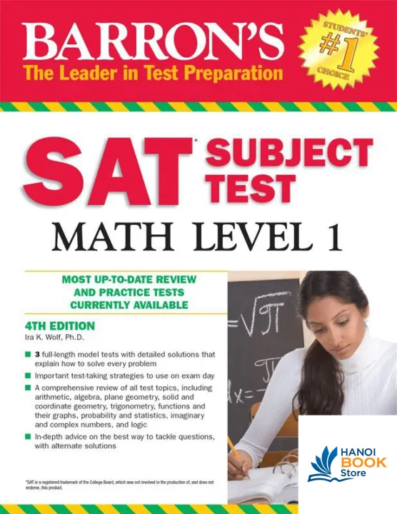 Barrons SAT Subject Test Math Level 1