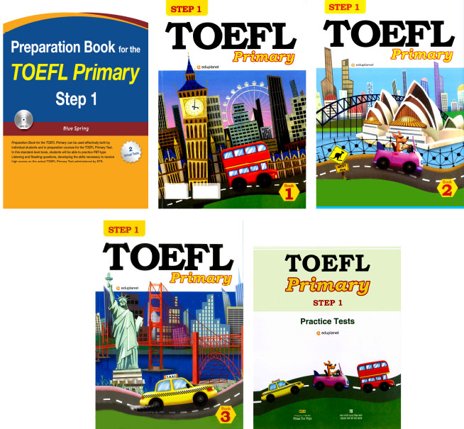 STEP 1 TOEFL PRIMARY ( sách màu)