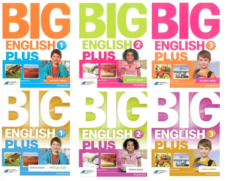 Big English Plus 1-3 (Sách màu)