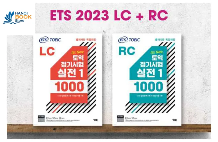 Bộ sách luyện thi ETS 2023 LC&RC