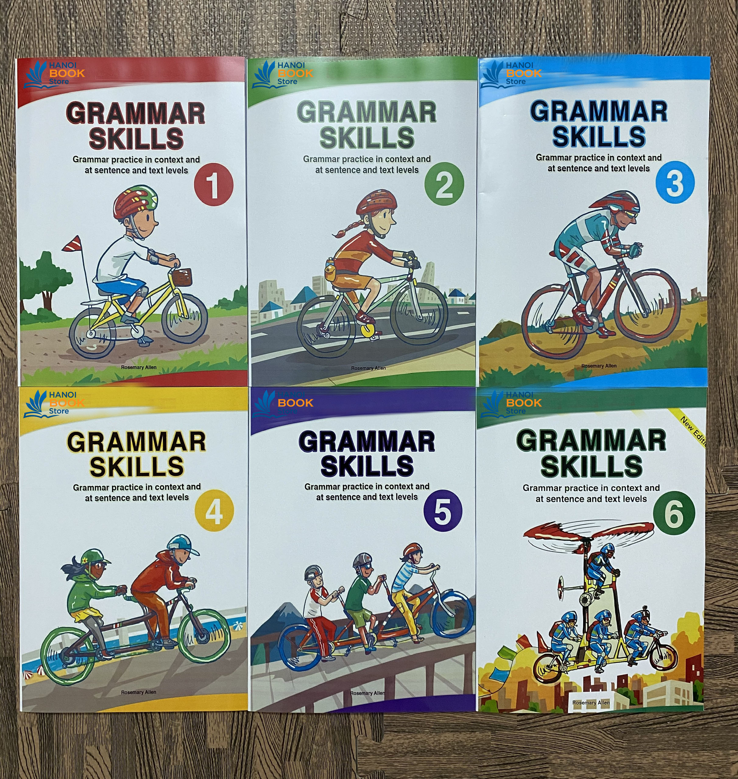 SCHOLASTIC GRAMMAR SKILL 1-6 (Sách đen trắng)