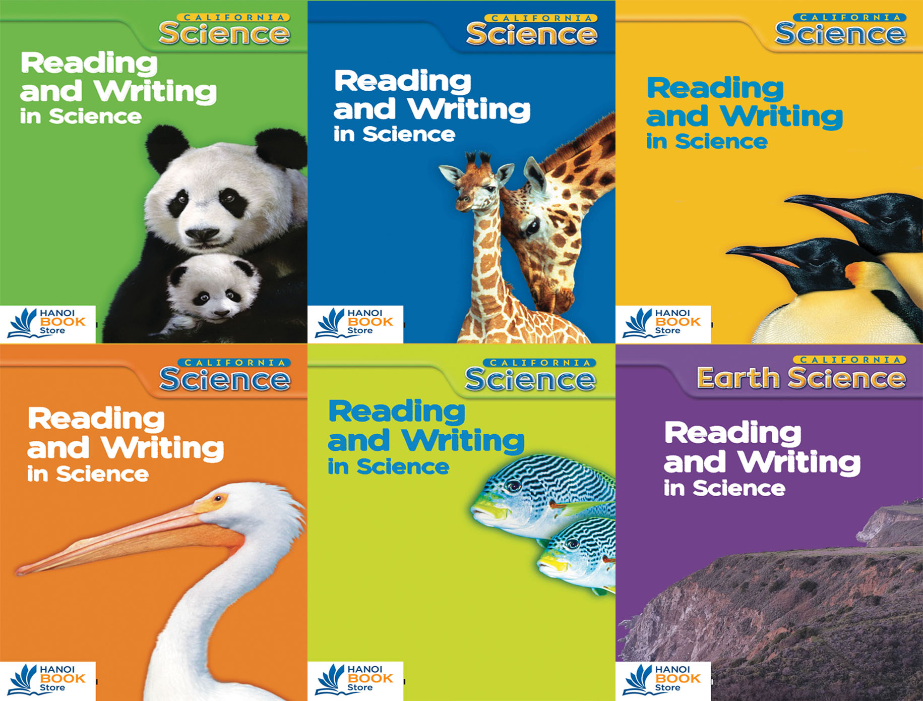 California Science Reading (Sách đen trắng)