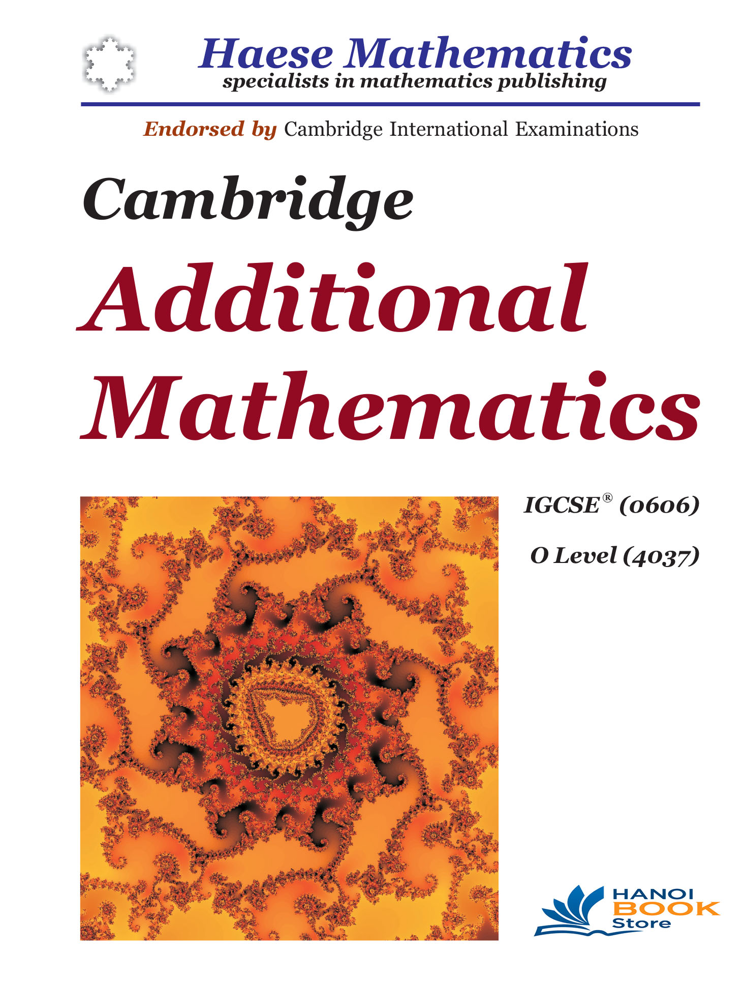 CAMBRIDGE ADDITIONAL MATHEMATICS IGCSE (Sách màu)