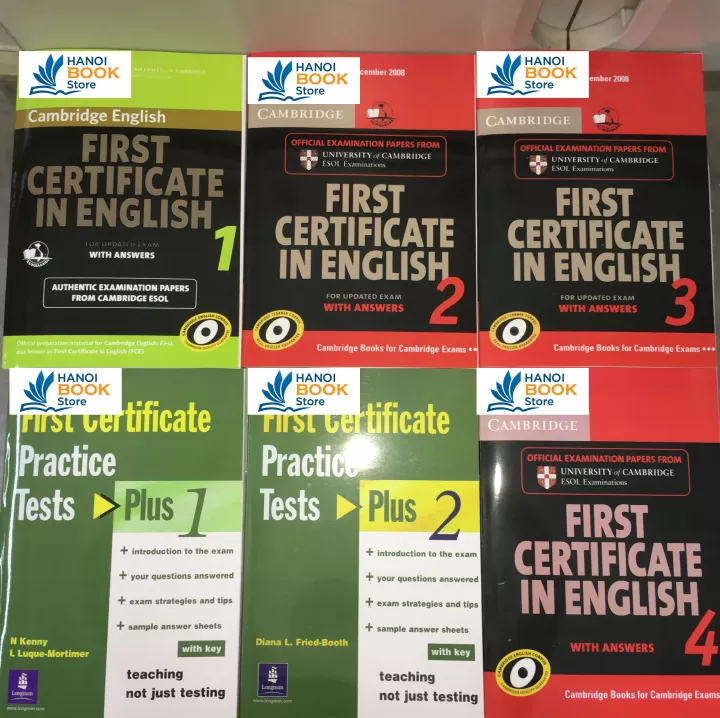 Bộ Sách 7 Quyển FCE (Cambridge First Certificate In English )