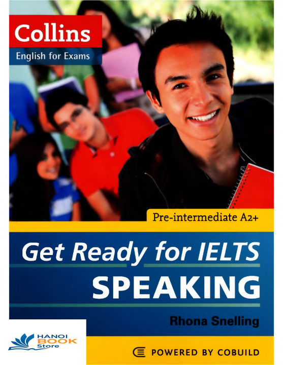 Collins Get Ready for IELTS Speaking - Pre-intermediate A2+ (Sách đen trắng)