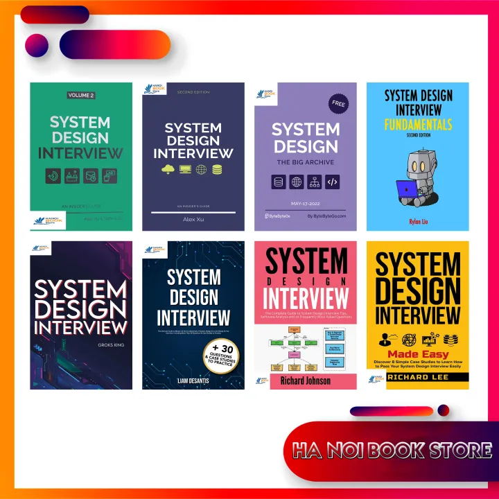 Combo 8 Quyển System Design Interview (Phỏng vấn thiết kế hệ thống) - Sala Bookstore