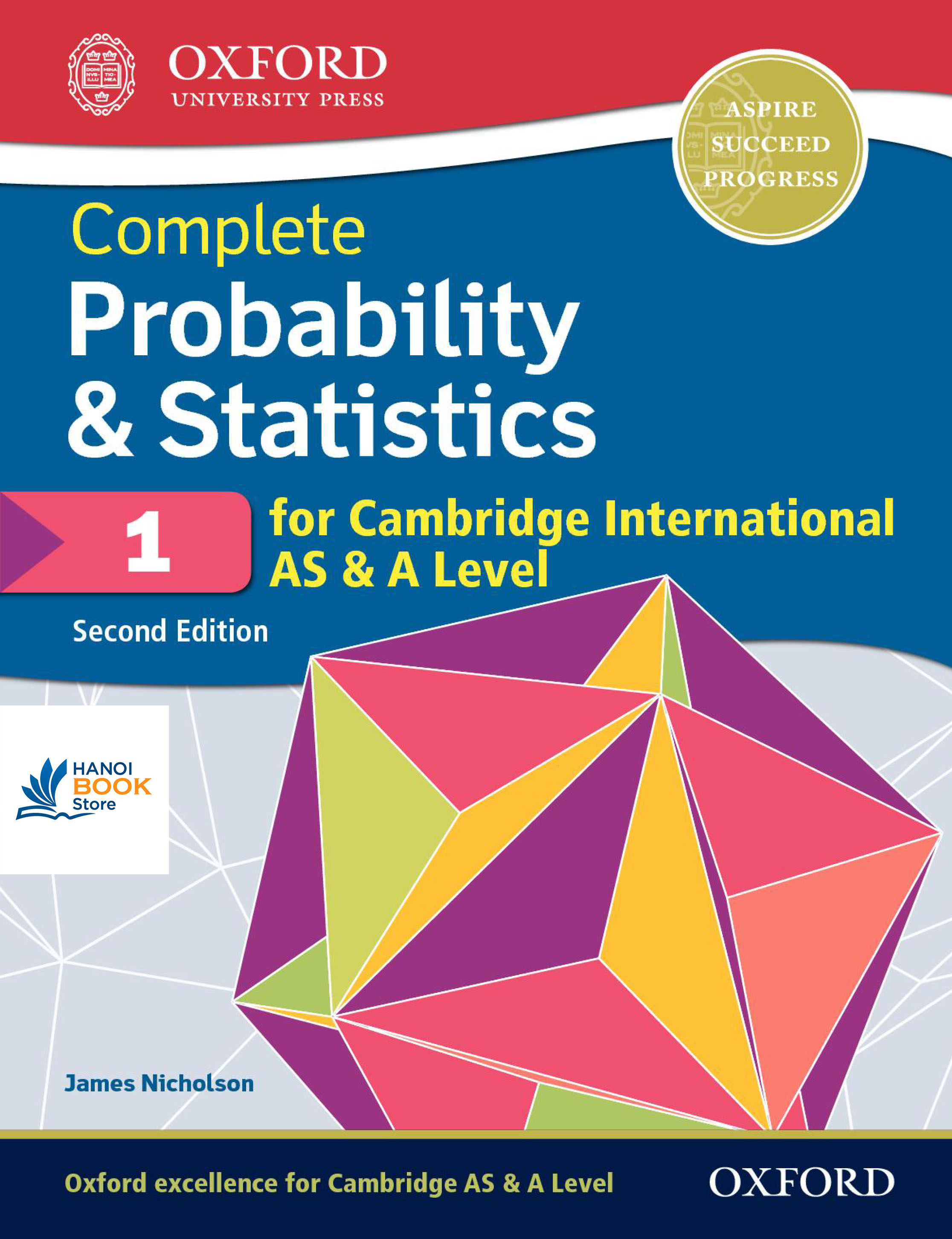 Sách Complete Probability Statistics 1 for Cambridge International AS A Level (Sách Màu)