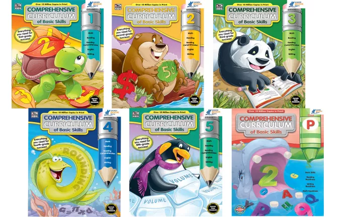 Comprehensive Curriculum of Basic Skills 1,2,3,4,5,P (Sách màu)