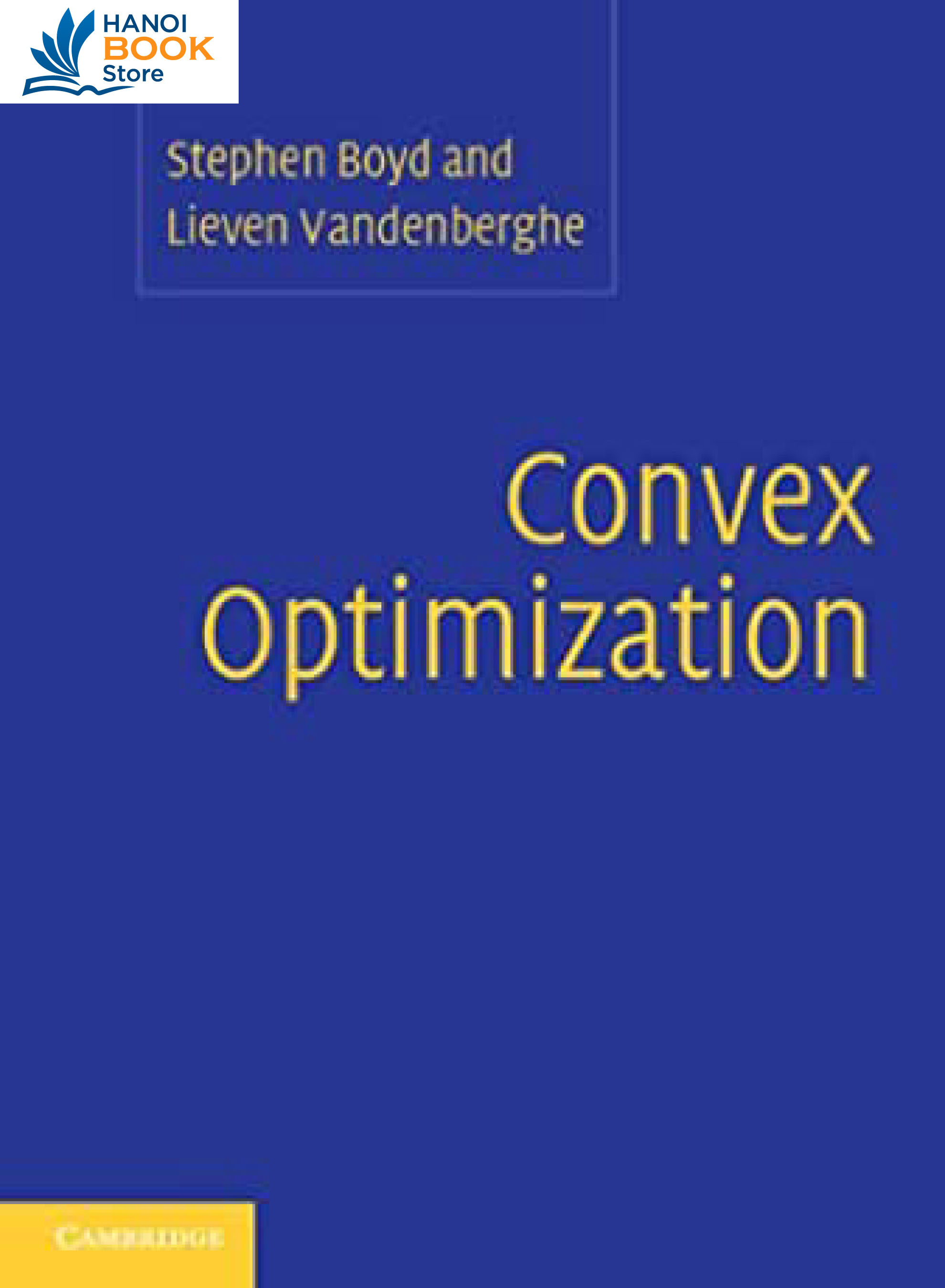 Convex Optimization
