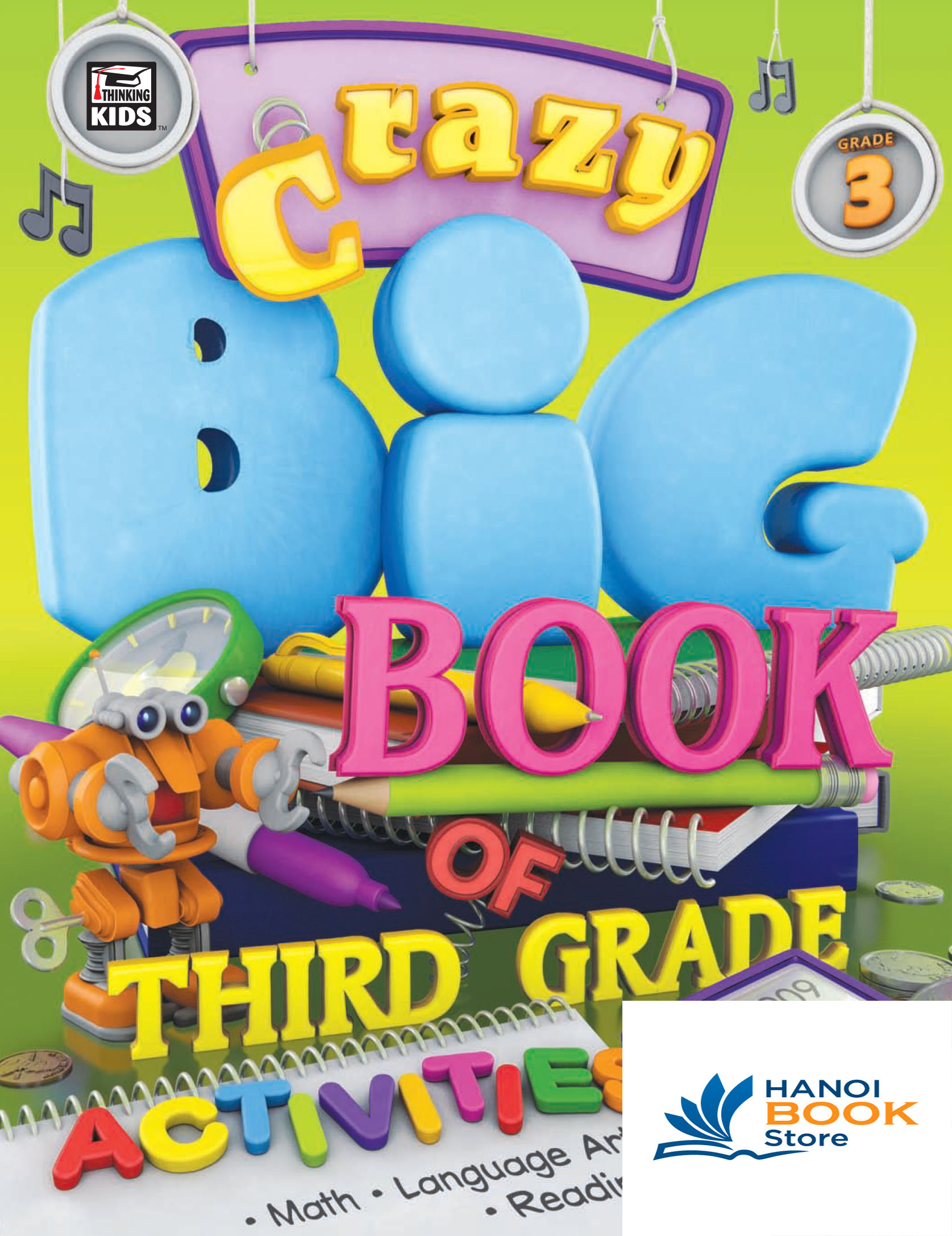 Crazy Big Book of 3rd Grade Activities (Thinking Kids Carson-Dellosa Publishing [Kids etc.)