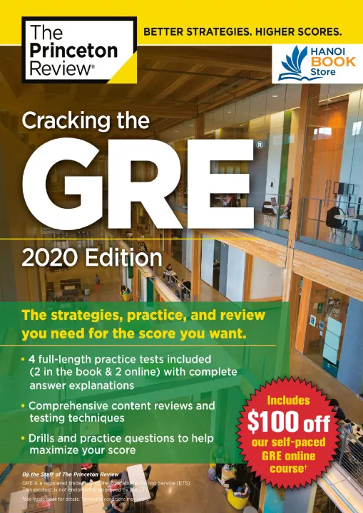 Cracking the GRE Premium Edition with 6 Practice Tests, 2020