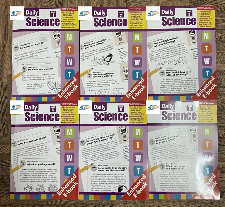 DAILY SCIENCE 1-6 (Sách đen trắng)