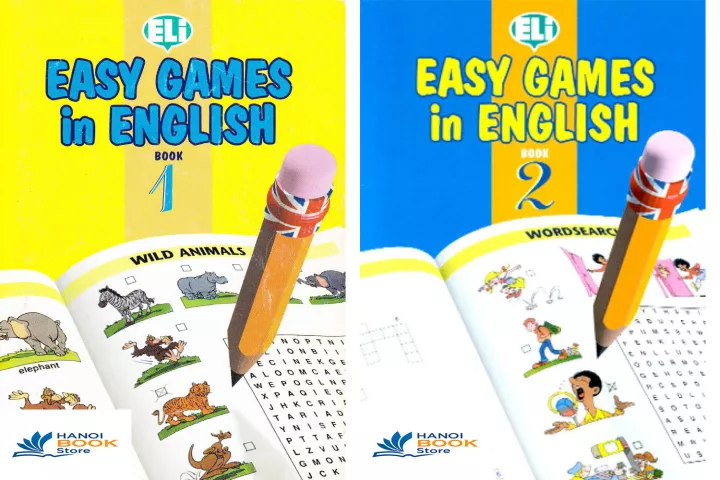 Easy games in English 1,2 (Sách màu)