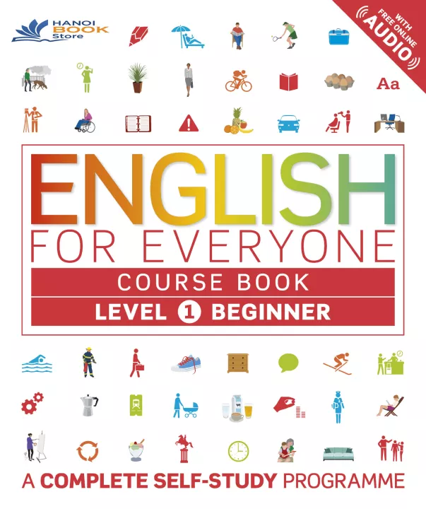 English for Everyone - Level 1 Beginner - Course Book ( sách màu )