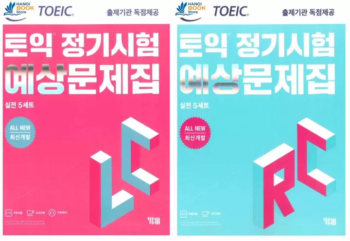 Bộ sách luyện thi ETS 2021 LC&RC