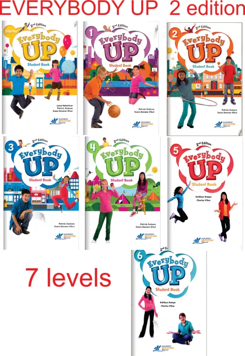 Everybody Up 2nd Edition Student Book & Workbook ( gồm 7 level)