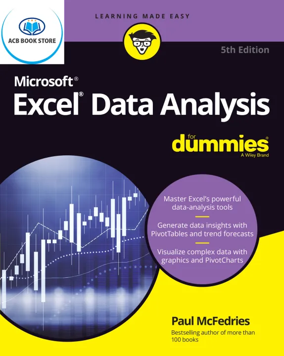 Excel Data Analysis For Dummies - Sala Bookstore