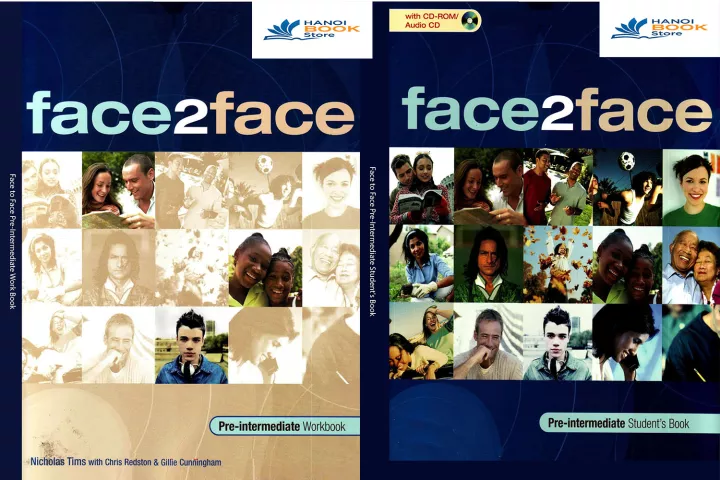 Face to face Pre-intermediate Student's book - Work Book (Sách màu)