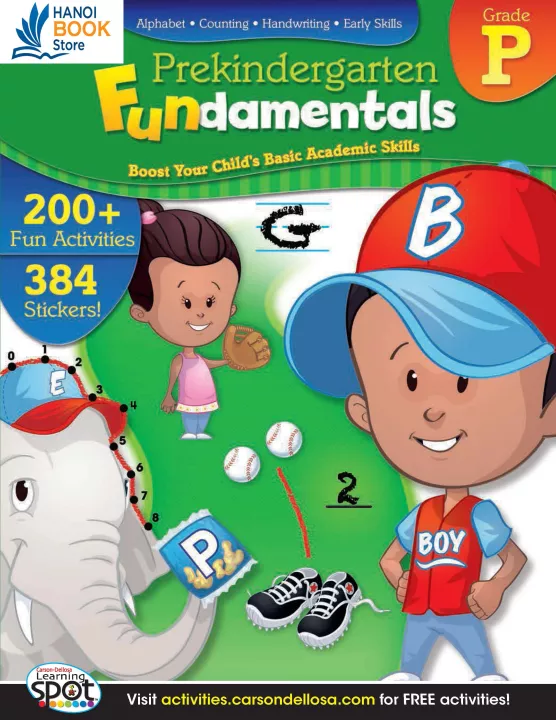First Grade Fundamentals Grade PK (sách màu)