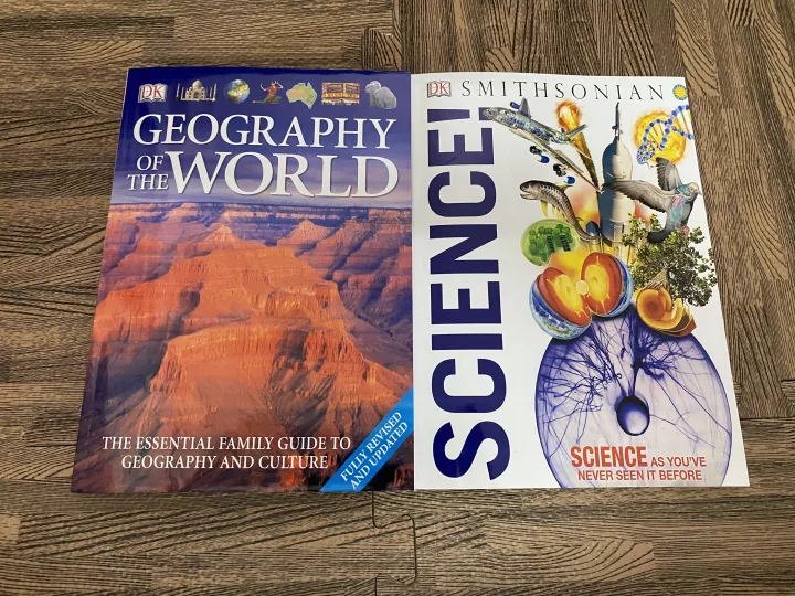 Geography + Science (Sách màu)