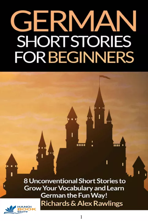 GERMAN SHORTSTORIES FOR BEGINNER (Sách đen trắng)