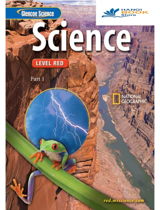Glenco science red level part 1 (sách màu)