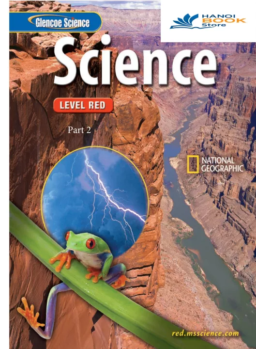 Glenco science red level part 2 (sách màu)