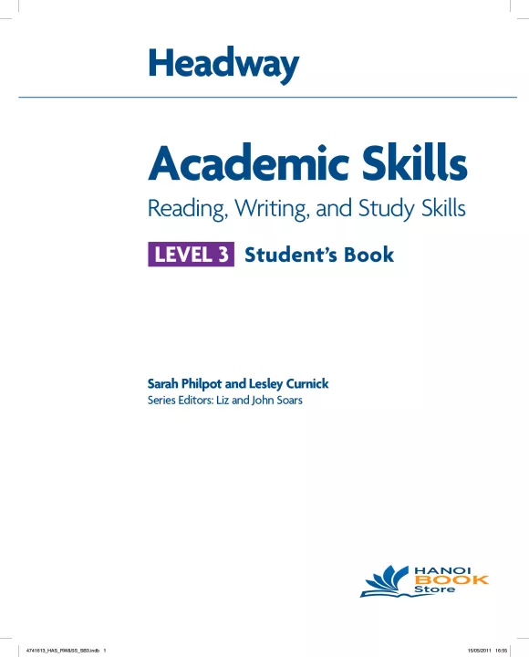 Headway 3 Academic Skills Read ( sách màu )