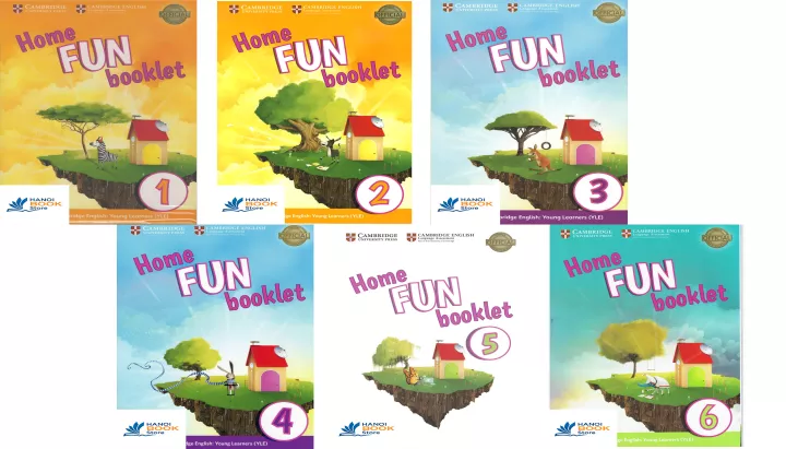 HOME FUN BOOKLET (Sách màu)