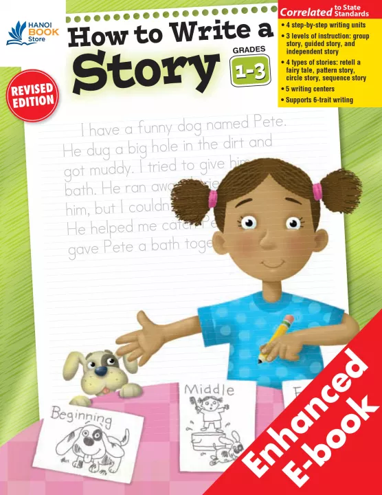 How to write a story grade 1-3 (Sách đen trắng)