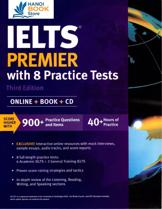 IELTS Premier with 8 Practice Tests
