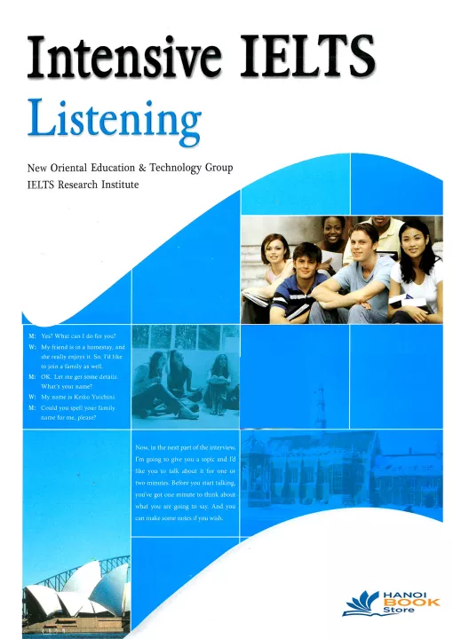 Intensive IELTS Listening (Sách đen trắng)