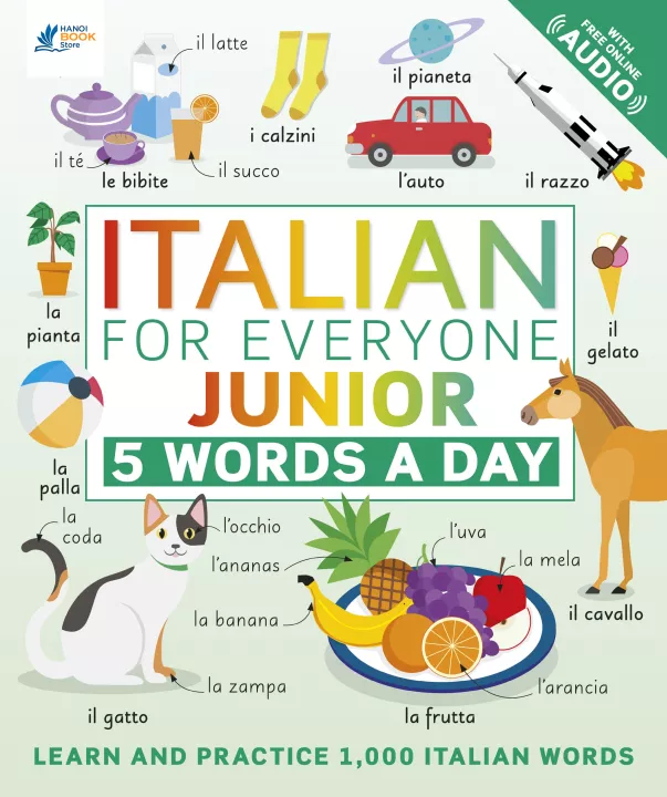 Italian for Everyone Junior 5 Words a Day