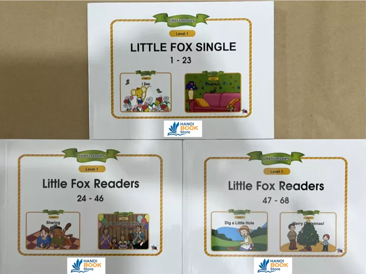 Little Fox Readers Lever 1 Single - Sách A5 chất lượng cao (Tặng kèm File Nghe)