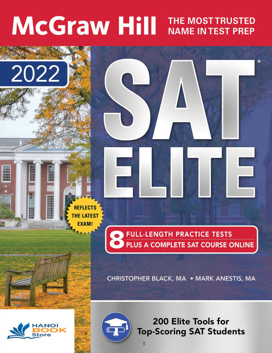 McGraw-Hill Education SAT Elite 2022 (Sách đen trắng)