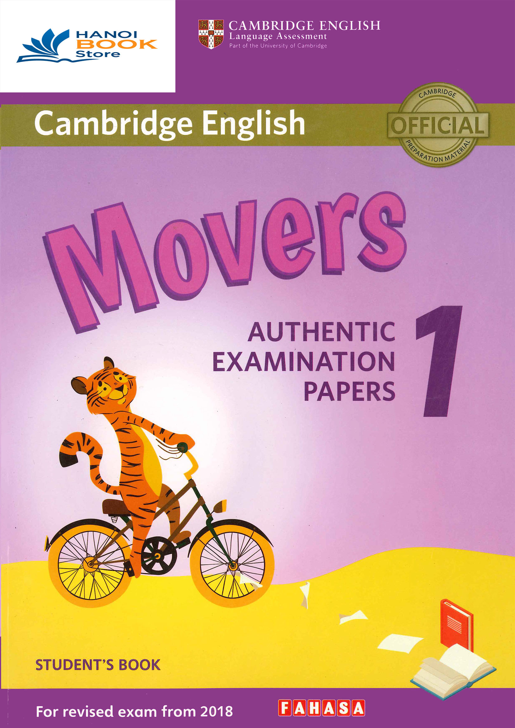 MOVERS AUTHENTIC EXAMINATION PAPERS 1 (Sách màu)