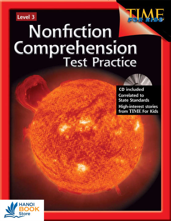 Nonfiction Comprehension Test Practice Level 3 (sách đen trắng) Sách tiếng anh