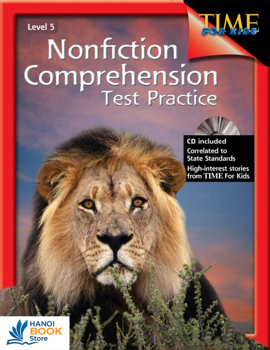 Nonfiction Comprehension Test Practice Level 5 (sách đen trắng) Sách tiếng anh