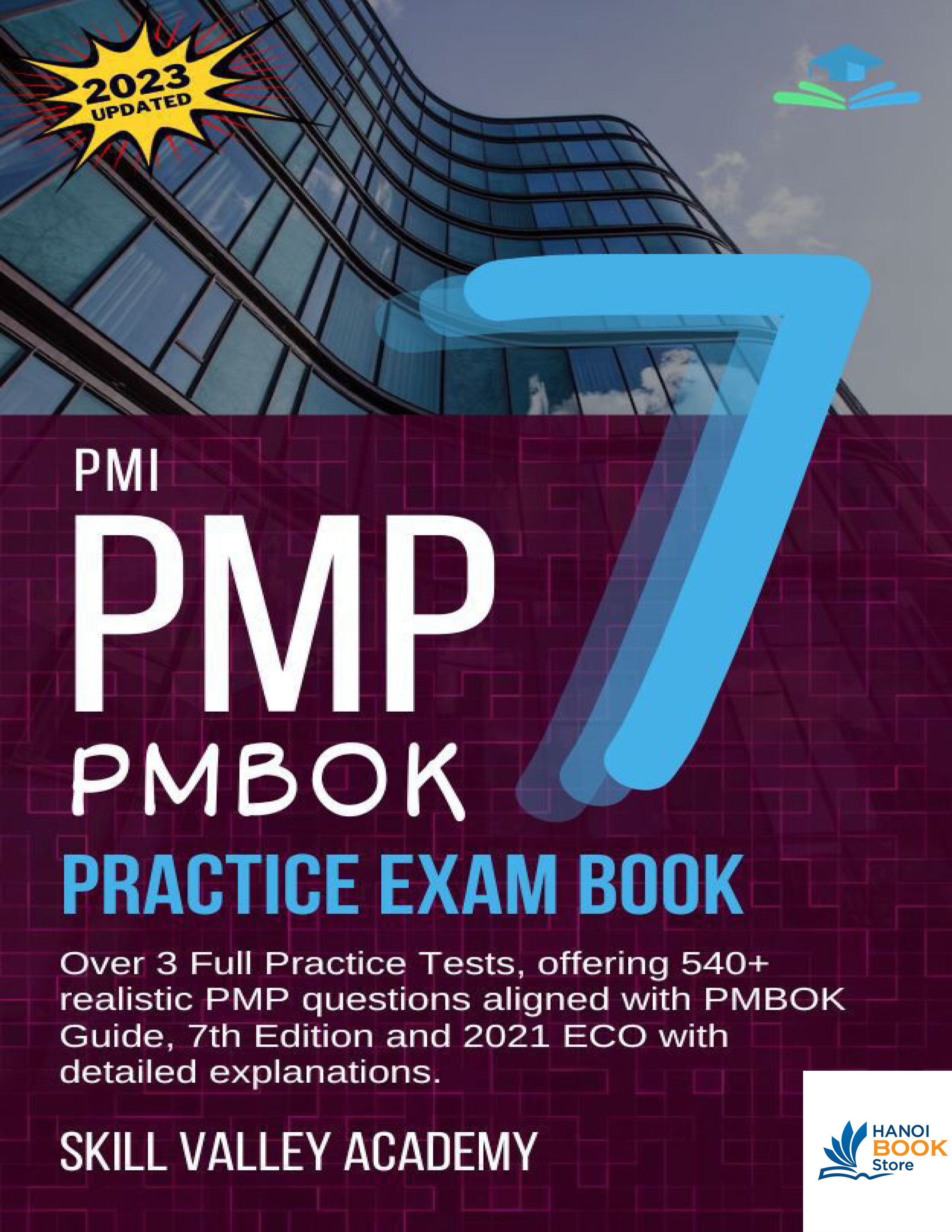 Sách PMI PMP PMBOK 7 Practice Exam Book Over 3 Full Practice Tests