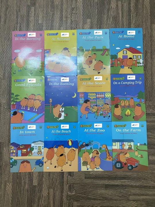 Potato pals Combo bộ đồ chơi gồm 12 cuốn ( kèm mp3 qua gmail)