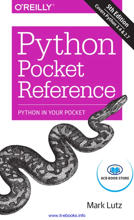 Python Pocket Reference, 5th Edition