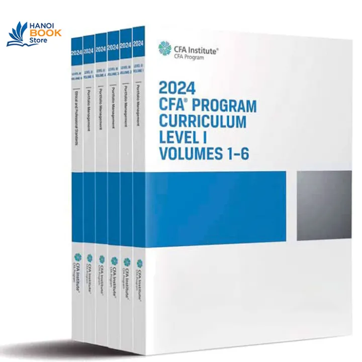 Sách 2024 CFA Program Curriculum Level I (1-6) - Sala bookstore