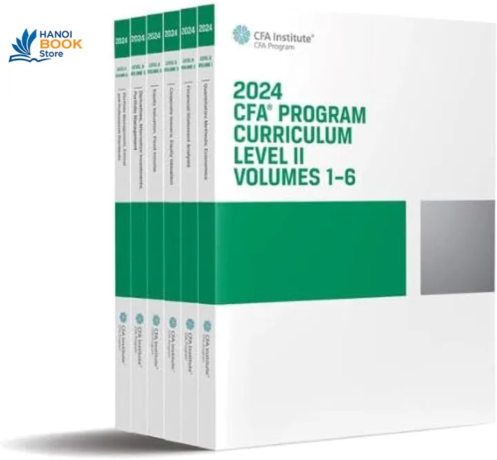 Sách 2024 CFA Program Curriculum Level III (1-6) - Sala bookstore