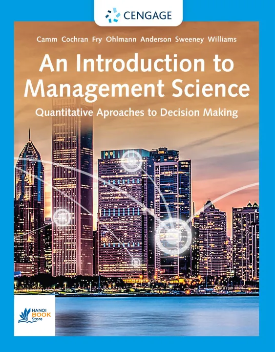Sách An Introduction to Management Science Quantitative Approaches to Decision Making, 16e