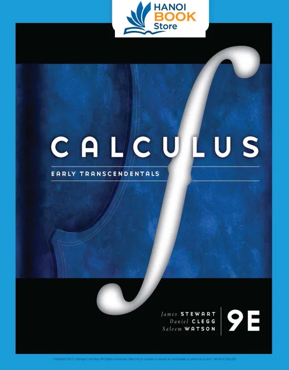 Sách Calculus Early Transcendentals Ninth Edition - Sala Bookstore