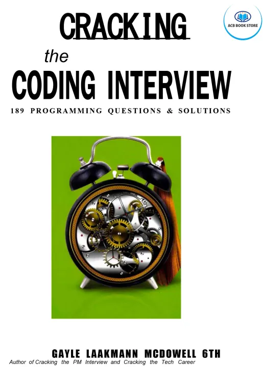 Sách Cracking the Coding Interview, 6th Edition - ACB Bookstore
