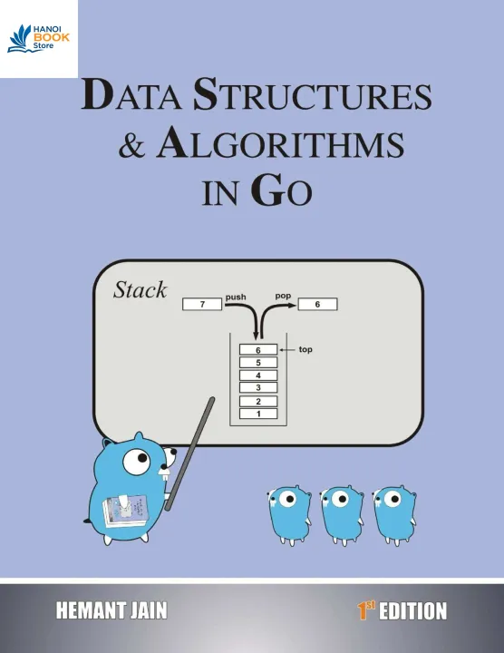 Sách Data Structures Algorithms In Go, First Edition